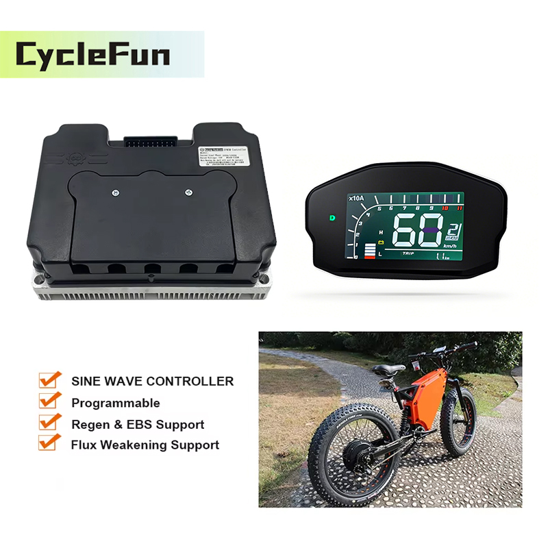Fardriver Controller 72V 500A - Controlador BLDC 48V-72V com Sensor Hall