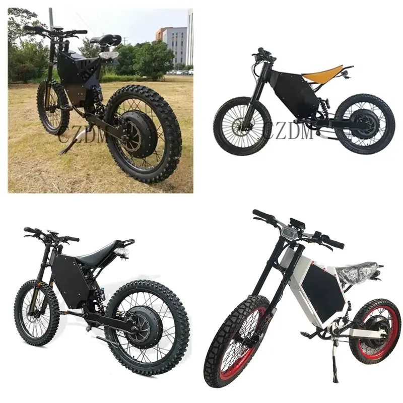 Bicicleta Elétrica Enduro 2026 - 8000W Stealth Bomber Ebike avaliação e preço