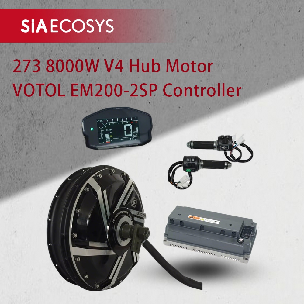 QSMOTOR QS273 8000W Motor de C - Qs273 Hub Motor 8000W 72V avaliação e preço