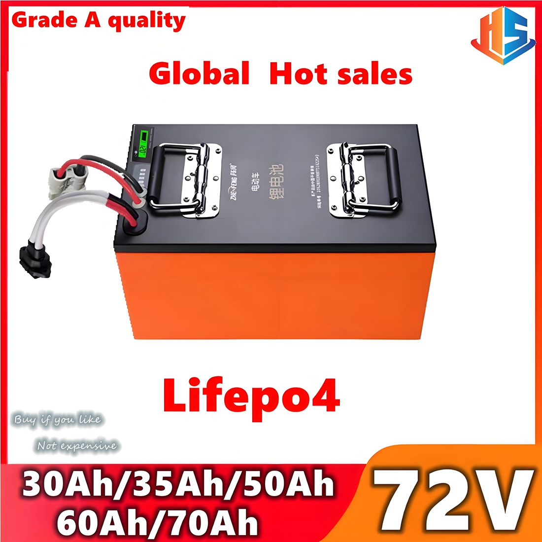 Bateria Lifepo4 72V 50Ah 60AH  - 72V 60Ah Lifepo4 Battery Pack avaliação e preço