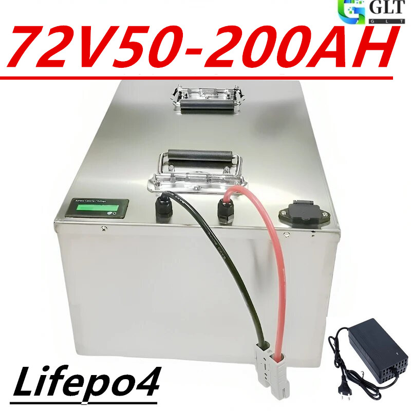 Bateria 72V Lifepo4 50Ah/100Ah - 72V 60Ah Lifepo4 Battery Pack avaliação e preço