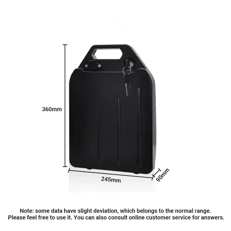 Bateria de Lítio Destacável 60 - 60V 30Ah Electric Scooter Battery avaliação e preço